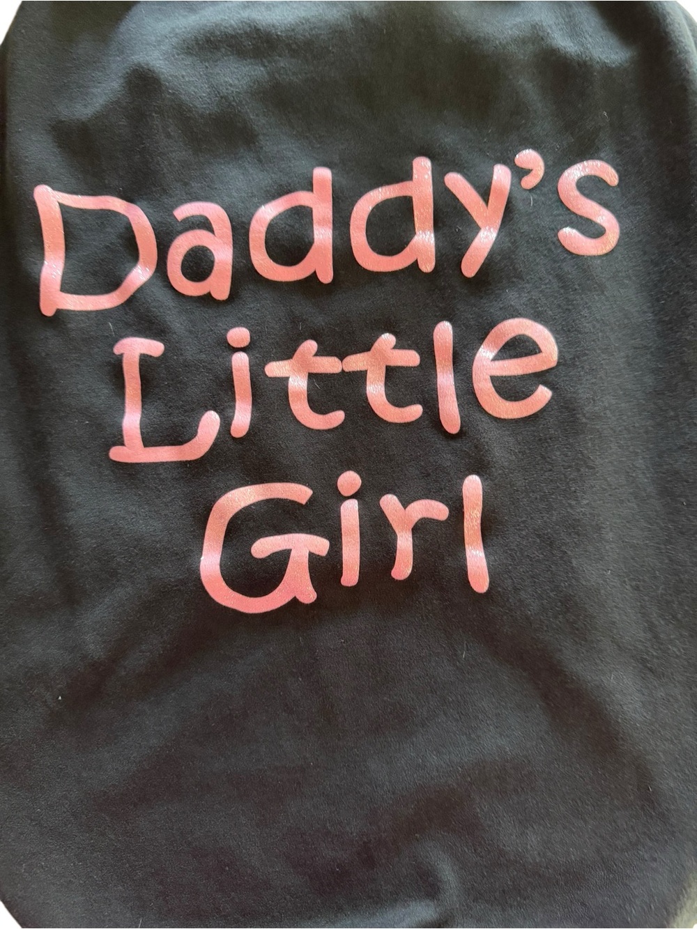 Waggy Go Lucky Dogs Daddy’s Little Girl Pet Shirt XXXL - Picture 2 of 5